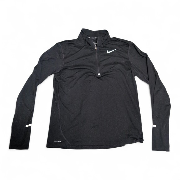 Nike Dri-FIT Men's Black Quarter-Zip Training Top M - Picture 1 of 10